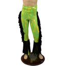 Mens Bootcut Macho Pants with Gladiator Fringe - Coquetry Clothing