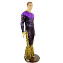Mens Cyberspace Catsuit with Gladiator Fringe - Coquetry Clothing