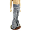 Mens Distortion Velvet Bell Bottom Flares - Coquetry Clothing