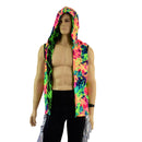 Mens Fully Lined Zipper Front Hooded Vest with Pockets - Coquetry Clothing