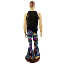 Mens Galaxy Bell Bottom Flares - Coquetry Clothing