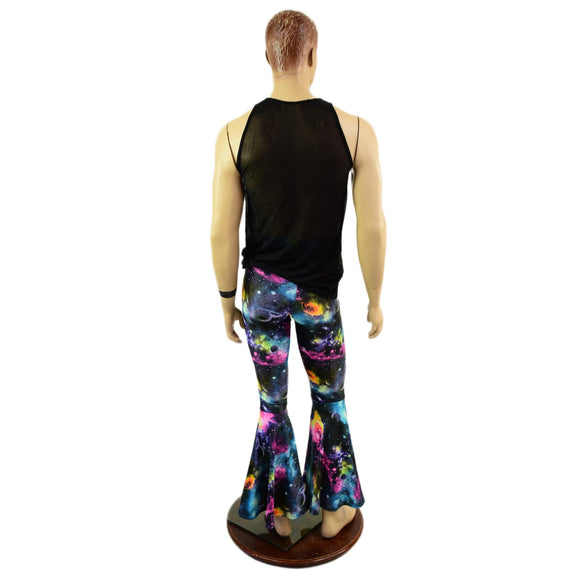 Mens Galaxy Bell Bottom Flares - Coquetry Clothing