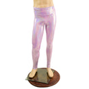 Mens Lilac Holographic Leggings - Coquetry Clothing