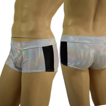 Mens Lowrise Aruba Shorts with Side Panels - Coquetry Clothing