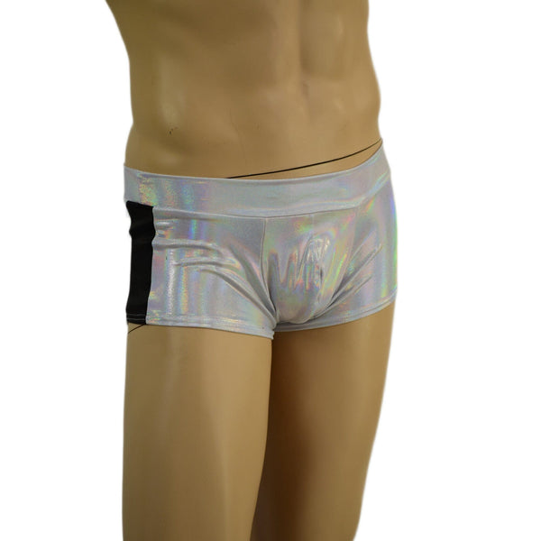 Mens Lowrise Aruba Shorts with Side Panels - 2