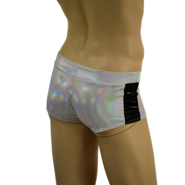Mens Lowrise Aruba Shorts with Side Panels - 4