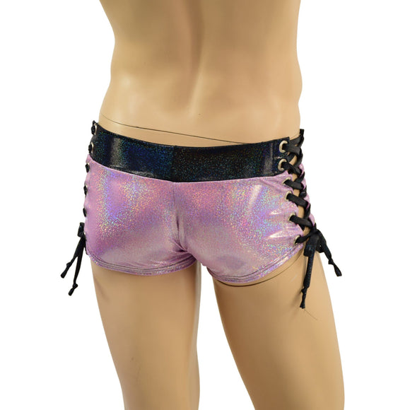 Mens Lowrise Laceup Aruba Shorts - Coquetry Clothing
