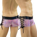 Mens Lowrise Laceup Aruba Shorts - Coquetry Clothing