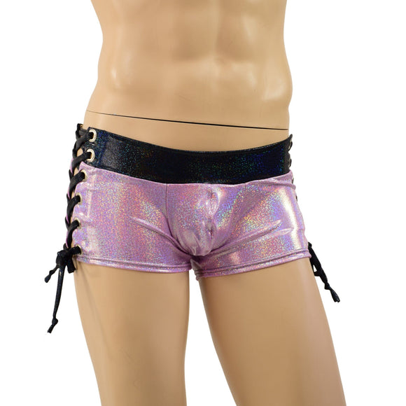 Mens Lowrise Laceup Aruba Shorts - Coquetry Clothing