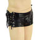Mens Lowrise Laceup Aruba Shorts with Mini Back Pockets - Coquetry Clothing