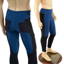Mens Luchador Leggings with Back Pockets - Coquetry Clothing