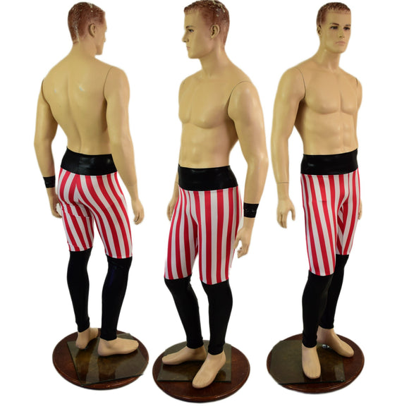Mens Luchador Pirate Leggings - Coquetry Clothing
