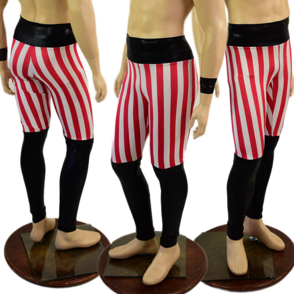 Mens Luchador Pirate Leggings - Coquetry Clothing