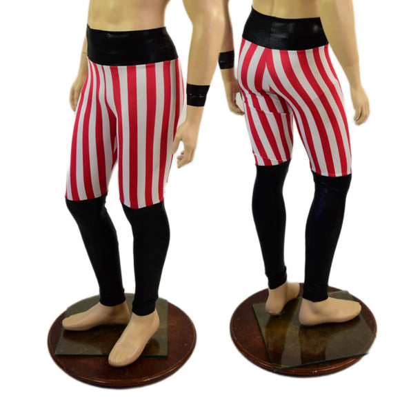 Mens Luchador Pirate Leggings - Coquetry Clothing