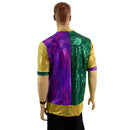 Mens Mardi Gras V Neck Shirt - Coquetry Clothing