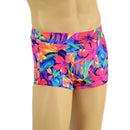 Mens Midrise Aruba Shorts in Tahitian Floral - Coquetry Clothing