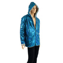 Mens Minky Faux Fur Hooded Jacket - Coquetry Clothing