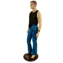 Mens Ocean Sparkle Boot Cut Leggings - Coquetry Clothing