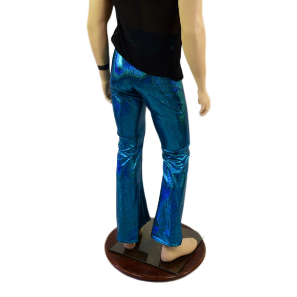 Mens Ocean Sparkle Boot Cut Leggings - Coquetry Clothing