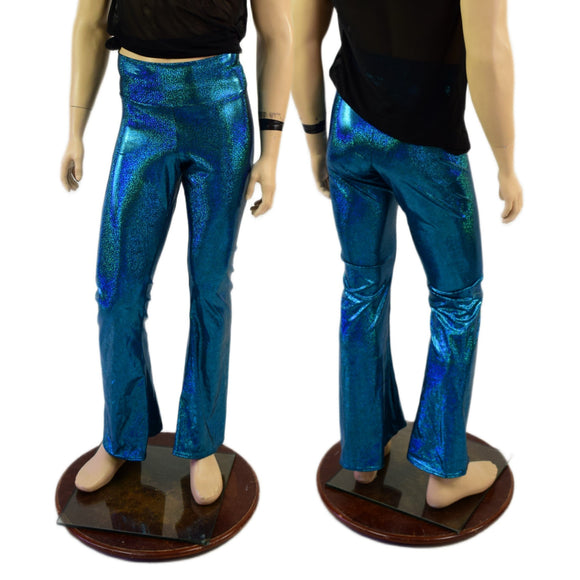 Mens Ocean Sparkle Boot Cut Leggings - Coquetry Clothing