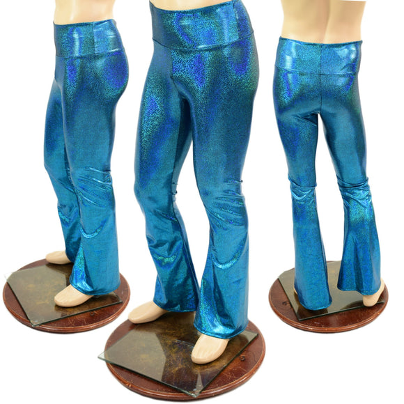 Mens Ocean Sparkle Boot Cut Leggings - Coquetry Clothing