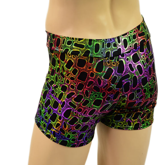 Mens Rio Midrise Shorts in Poisonous - Coquetry Clothing
