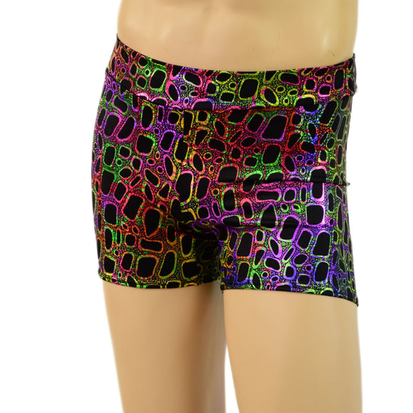 Mens Rio Midrise Shorts in Poisonous - Coquetry Clothing