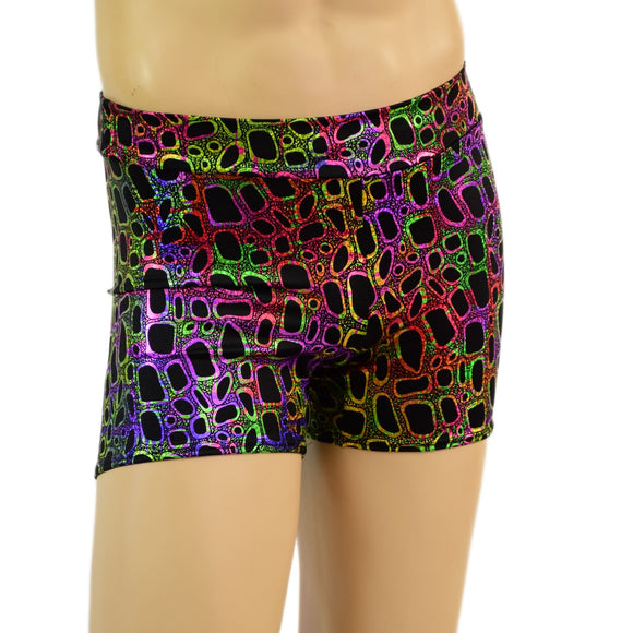 Mens Rio Midrise Shorts in Poisonous - Coquetry Clothing