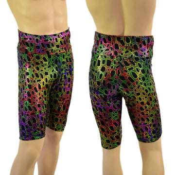 Mens Sahara Shorts in Poisonous - Coquetry Clothing