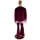Mens Side Panel Solar Flares and Not - A - Cardigan Set - Coquetry Clothing