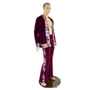 Mens Side Panel Solar Flares and Not - A - Cardigan Set - Coquetry Clothing
