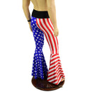 Mens Stars and Stripes Bell Bottom Flares - Coquetry Clothing