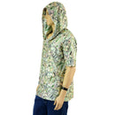Mens Tee Sleeve Hoodie in Cold Cash Print - Coquetry Clothing