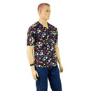 Mens Unicorns and Rainbows Tee Sleeve, V Neck Shirt - Coquetry Clothing