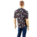 Mens Unicorns and Rainbows Tee Sleeve, V Neck Shirt - Coquetry Clothing