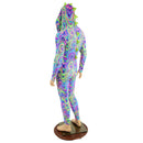 Mens UV Glow Worm Dragon Catsuit - Coquetry Clothing