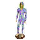 Mens UV Glow Worm Dragon Catsuit - Coquetry Clothing