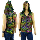 Mens Zipper Front Dragon Hoodie - Coquetry Clothing