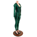Mera Long Sleeve Scoop Neck Catsuit - Coquetry Clothing