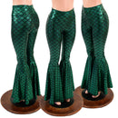 Mermaid High Waist Bell Bottom Flares - Coquetry Clothing