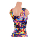 Meteorite Print Crop Tank - Coquetry Clothing