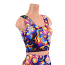 Meteorite Print Crop Tank - Coquetry Clothing