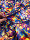 Meteorite Print Spandex Fabric - 2