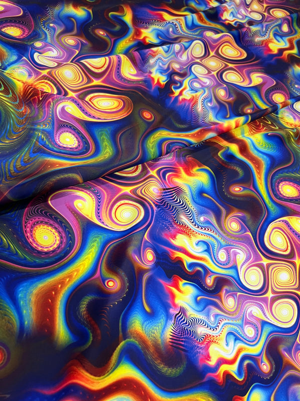 Meteorite Print Spandex Fabric - 1