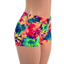 Midrise Shorts in Acid Splash - Coquetry Clothing