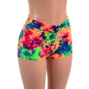 Midrise Shorts in Acid Splash - Coquetry Clothing