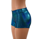 Midrise Shorts in Ocean Sparkle - Coquetry Clothing
