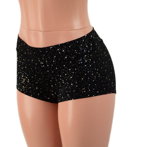 Midrise Shorts in Star Noir - Coquetry Clothing