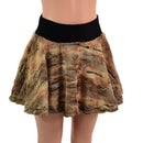 Minky Faux Fur Rave Mini Skirt - Coquetry Clothing