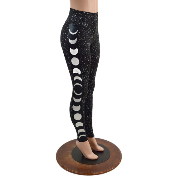 Moon Phases Leggings - Coquetry Clothing